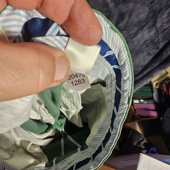 Southern Tide Pants 34x32 Green Chino Club Skipjack Cotton Men Classic Fit Vines - Picture 5 of 7